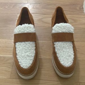 vince sherpa sneakers